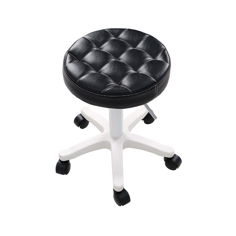 HZ6011BK / HZ6011WH 360° Вращающееся кресло на колесиках для парикмахерской