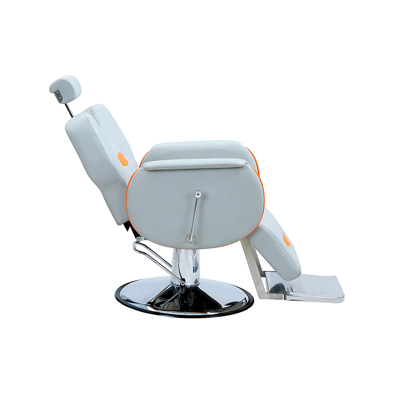 HZ87128 Салонное кресло тяжелой серии с откидной спинкой и цветом «дымчато-голубой»