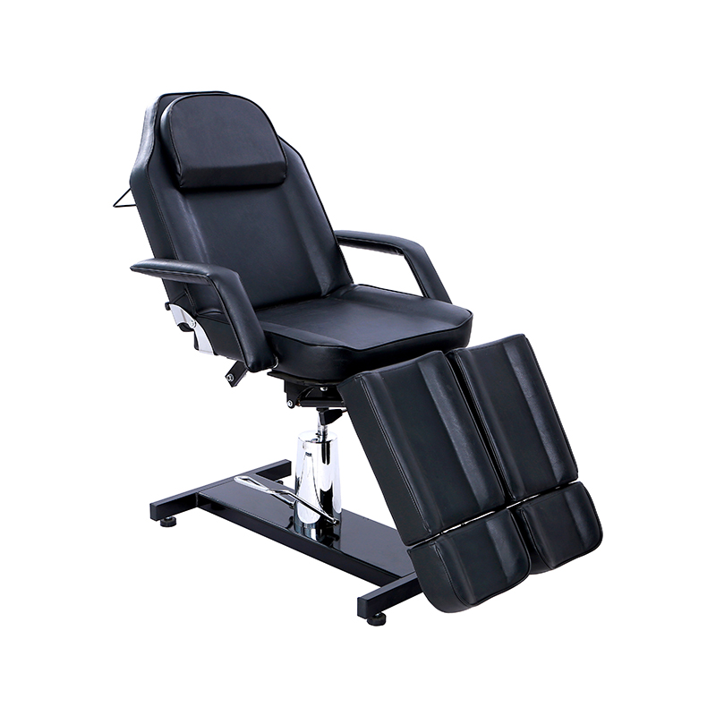 HZ006FT / HZ006B Регулируемый профессиональный тату-стол с разделенными подставками для ног, косметическая кровать